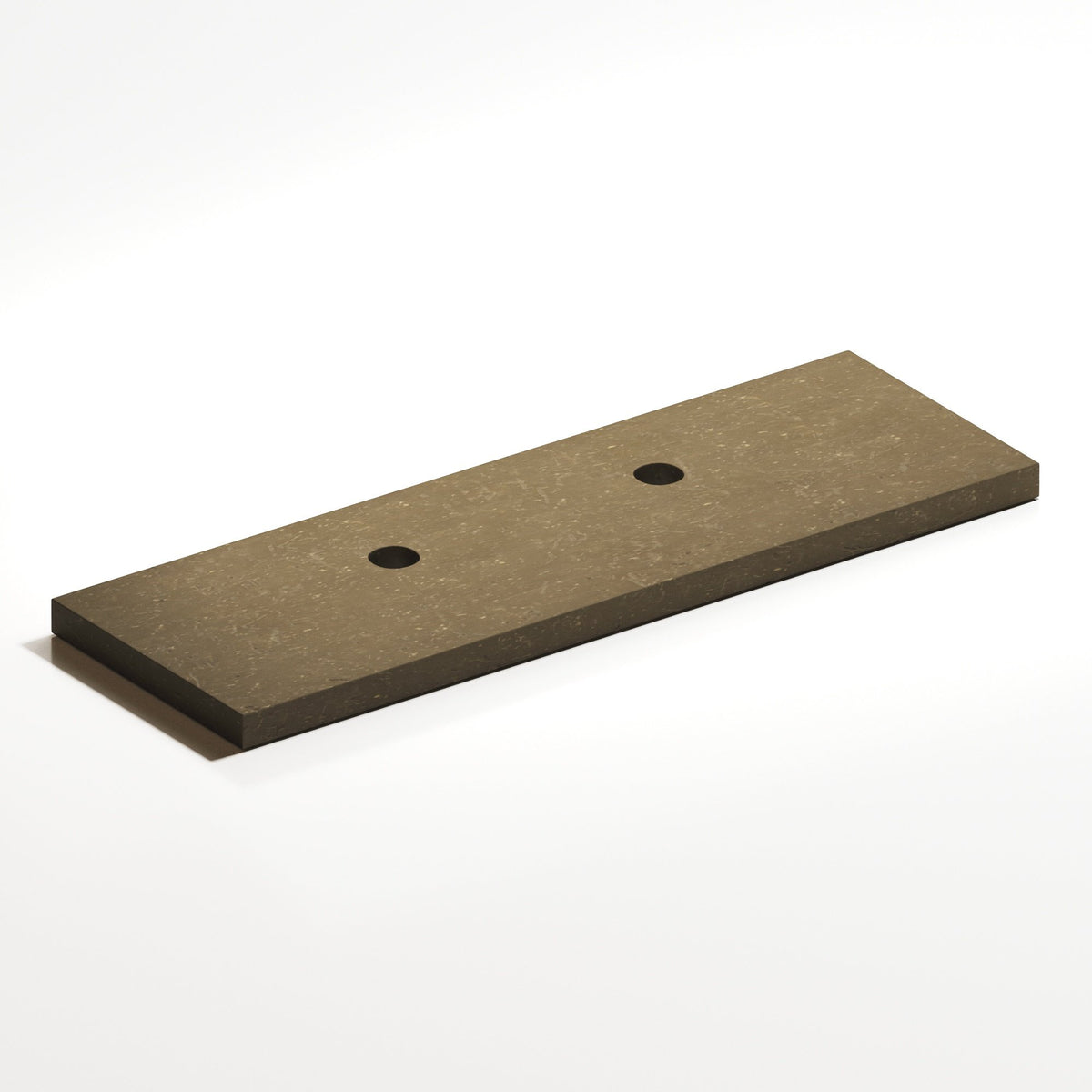 Colonial Bronze 9420 Offset Rectangular Backplate, 1 in Wide, for 420, 457 and 458 Series - Distressed Oil Rubbed Bronze