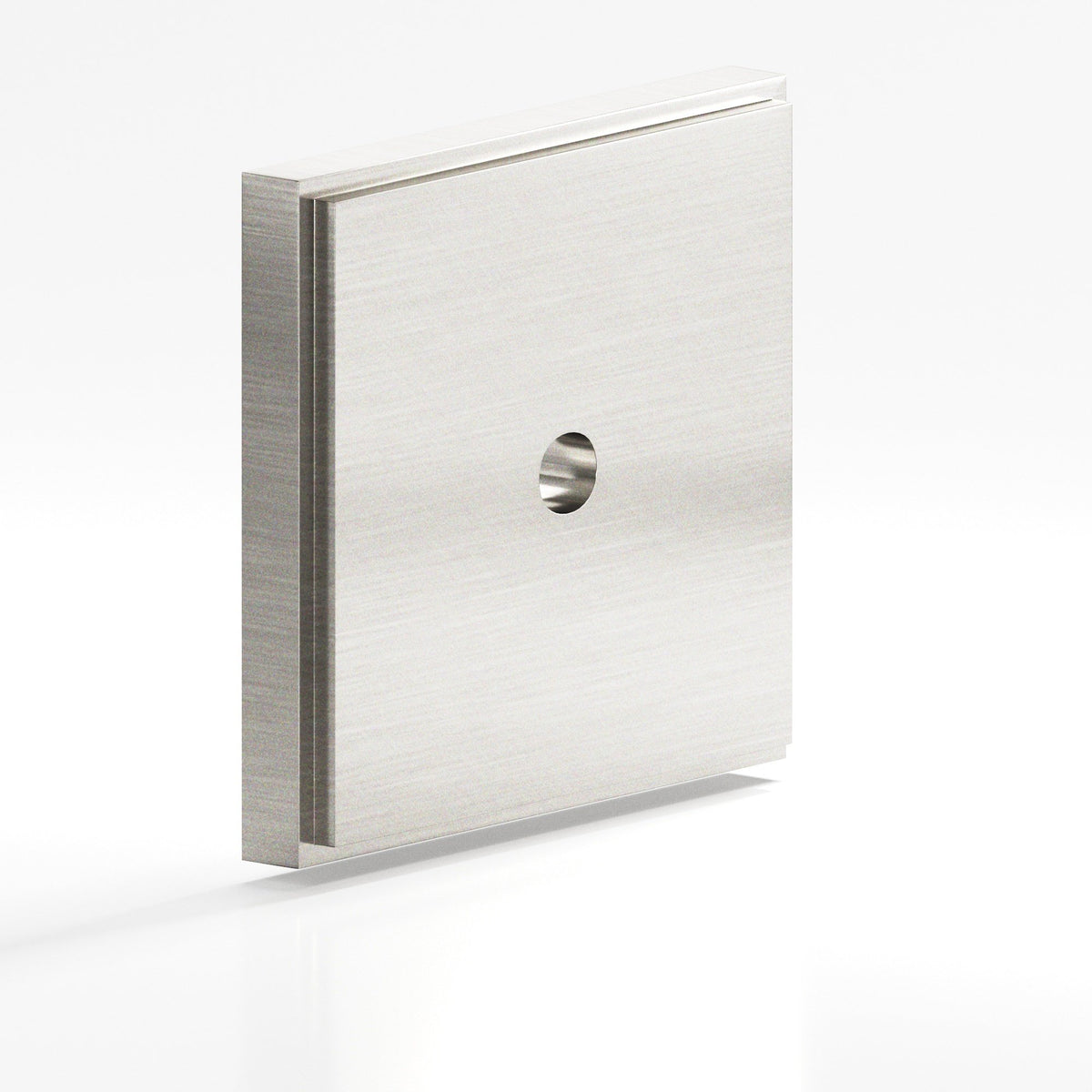 Colonial Bronze 9625 Stepped Square Backplate, 1-3/4 in, for 8-32 Screw