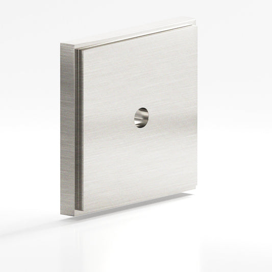 Colonial Bronze 9625 Stepped Square Backplate, 1-3/4 in, for 8-32 Screw