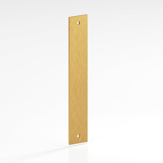 Colonial Bronze 9745 Rectangular Backplate, 3/4 in Wide, for 1/4-20 Screws