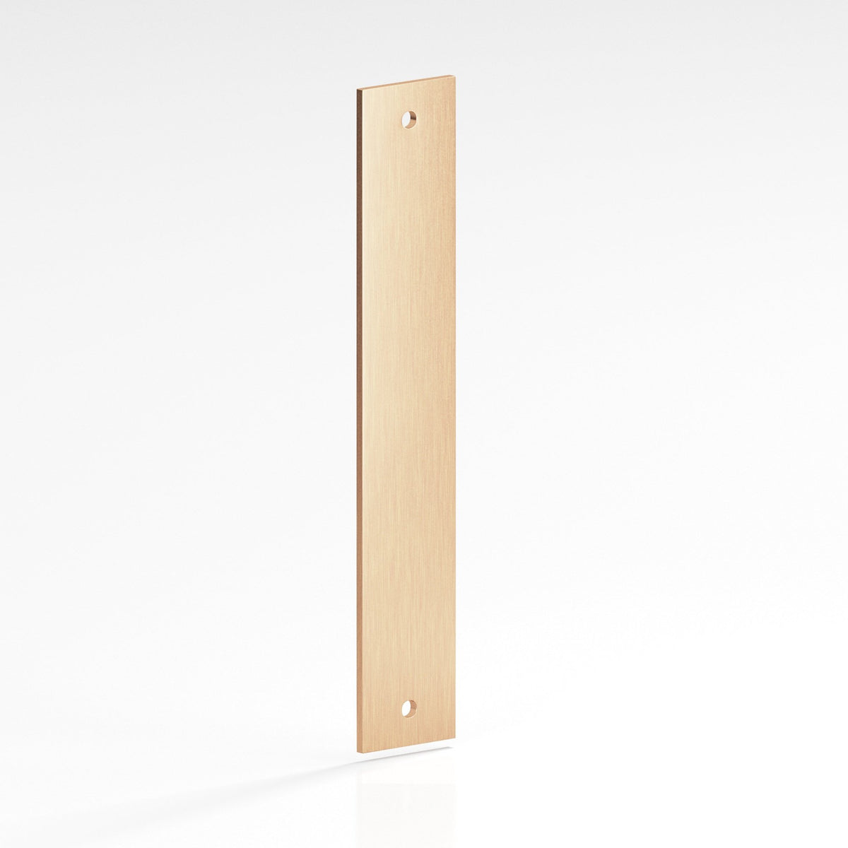 Colonial Bronze 9745 Rectangular Backplate, 3/4 in Wide, for 1/4-20 Screws - Satin Bronze