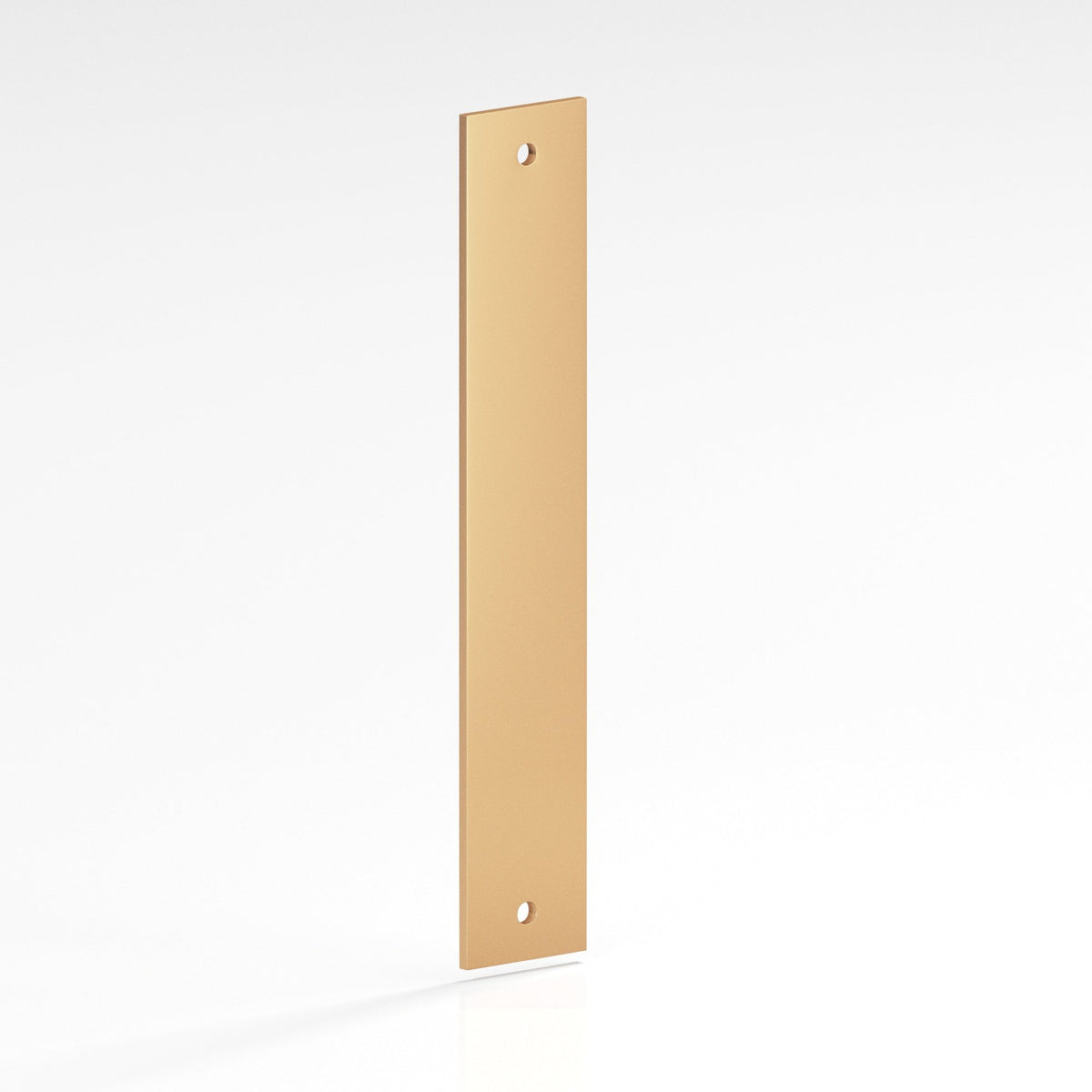 Colonial Bronze 9745 Rectangular Backplate, 3/4 in Wide, for 1/4-20 Screws - Matte Satin Bronze