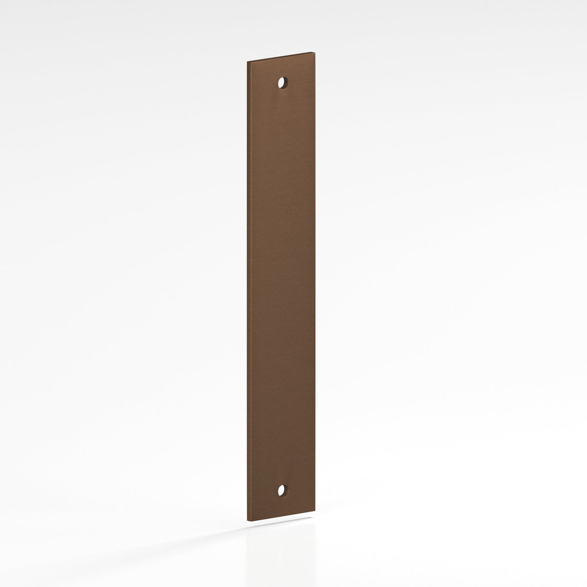 Colonial Bronze 9843 Rectangular Backplate, 2 in Wide, for 1/4-20 Screws - Matte Oil Rubbed Bronze