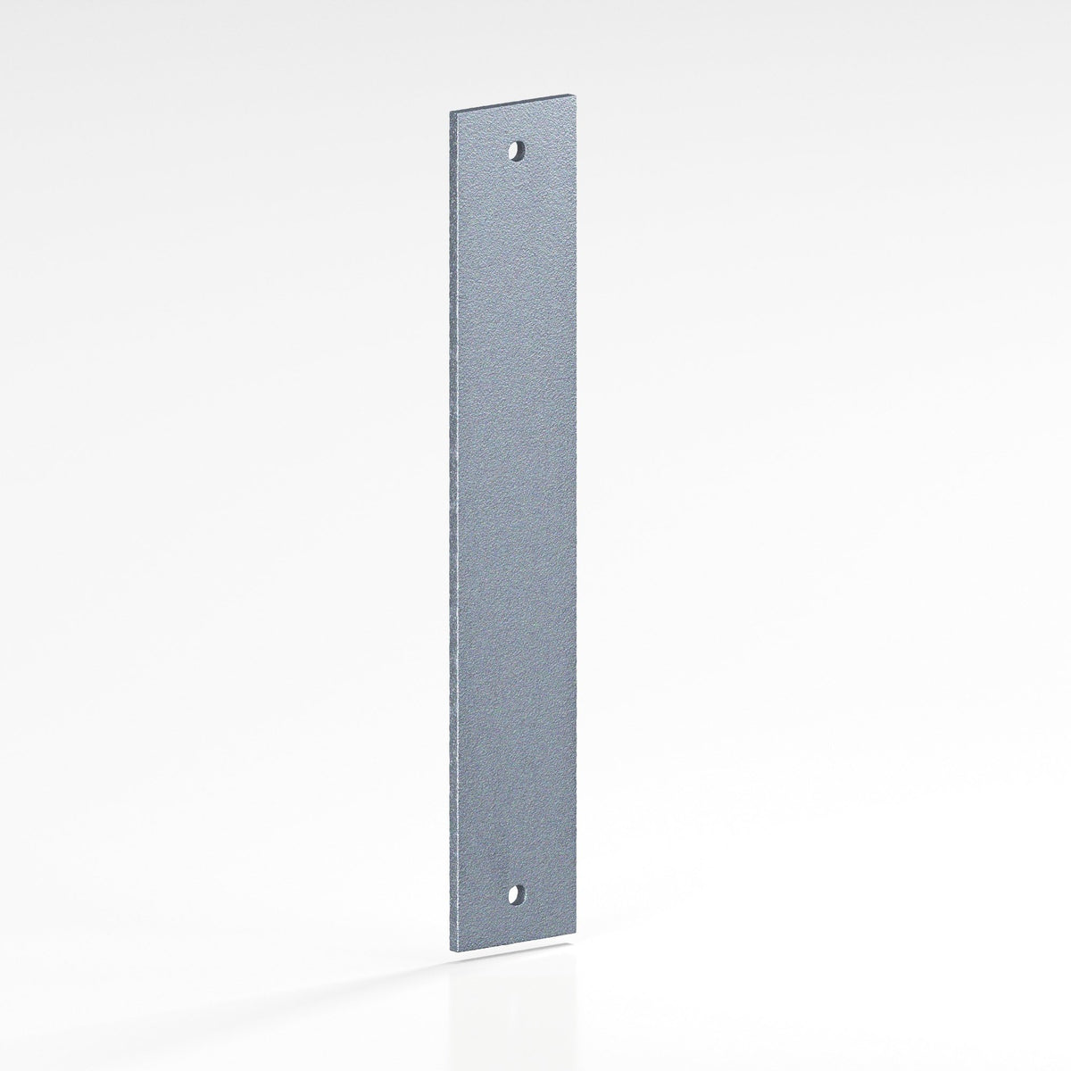 Colonial Bronze 9745 Rectangular Backplate, 3/4 in Wide, for 1/4-20 Screws - Frost Chrome™