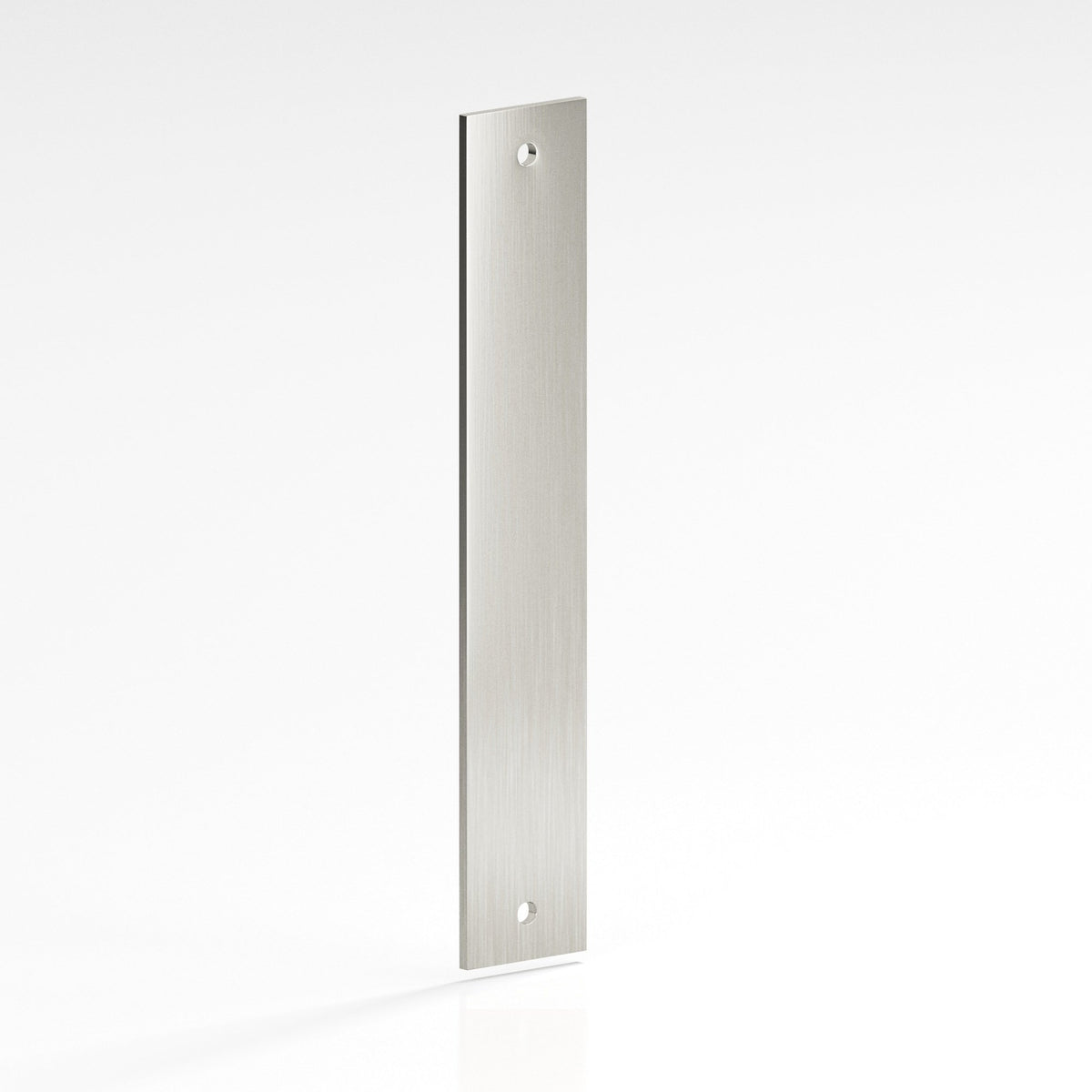 Colonial Bronze 9843 Rectangular Backplate, 2 in Wide, for 1/4-20 Screws - Satin Nickel