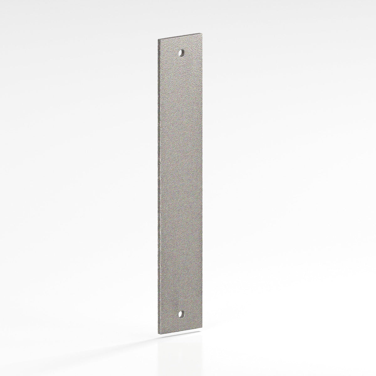 Colonial Bronze 9844 Rectangular Backplate, 1-1/2 in Wide, for 1/4-20 Screws - Frost Nickel™