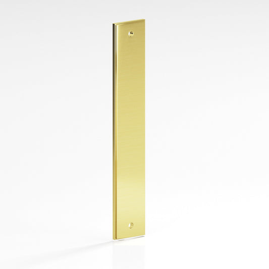 Colonial Bronze 9943 Stepped Rectangular Backplate, 2 in Wide, for 1/4-20 Screws