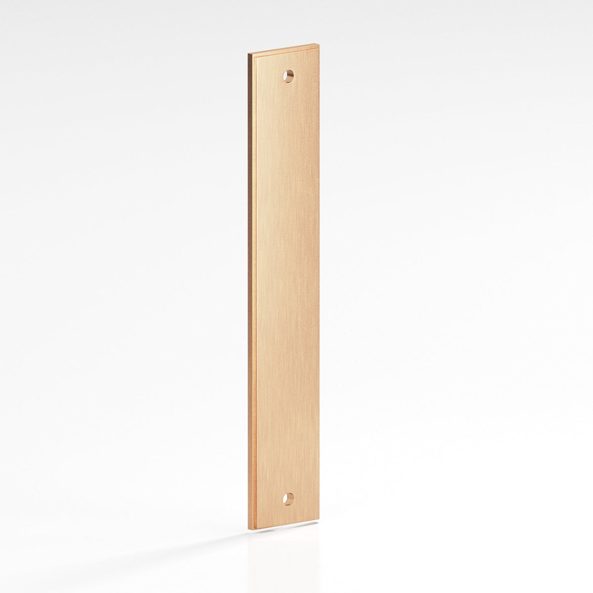 Colonial Bronze 9948 Stepped Rectangular Backplate, 1-1/4 in Wide, for 8-32 Screws - Satin Bronze