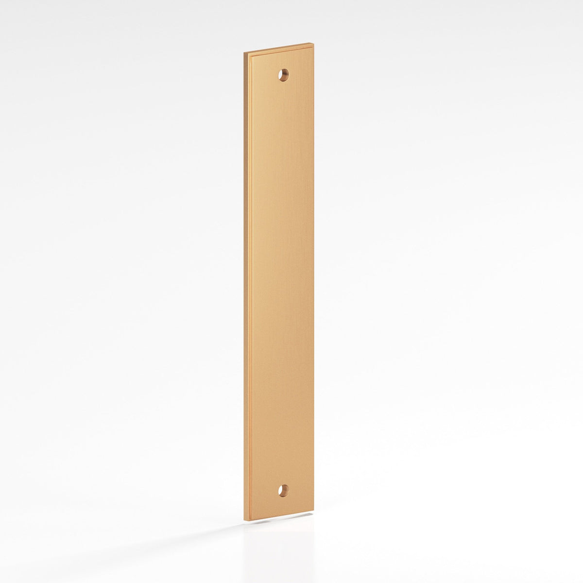 Colonial Bronze 9845 Stepped Rectangular Backplate, 3/4 in Wide, for 1/4-20 Screws - Matte Satin Bronze