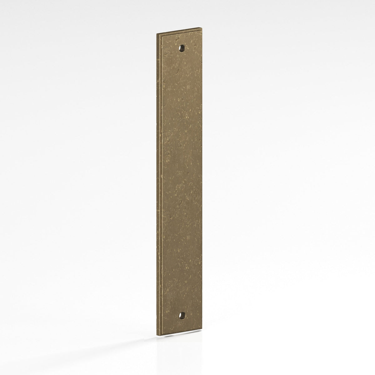 Colonial Bronze 9944 Stepped Rectangular Backplate, 1-1/2 in Wide, for 1/4-20 Screws - Distressed Oil Rubbed Bronze