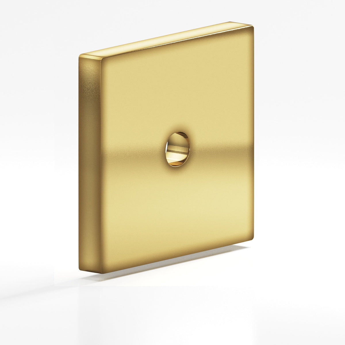 Colonial Bronze 9952 Square Backplate, 1-1/2 in, for 8-32 Screw - Antique Bronze
