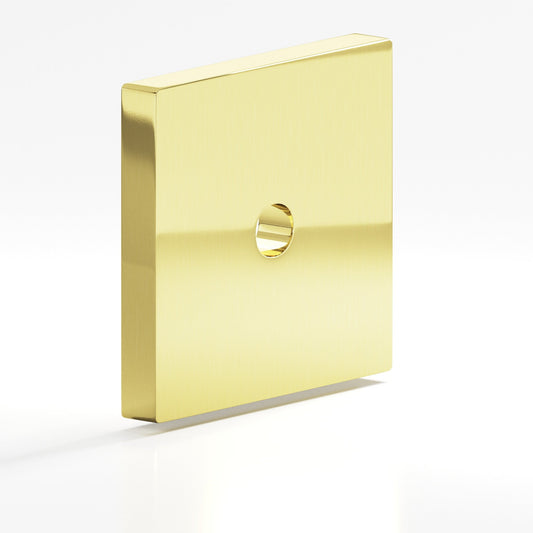 Colonial Bronze 9953 Square Backplate, 1-3/4 in, for 8-32 Screw