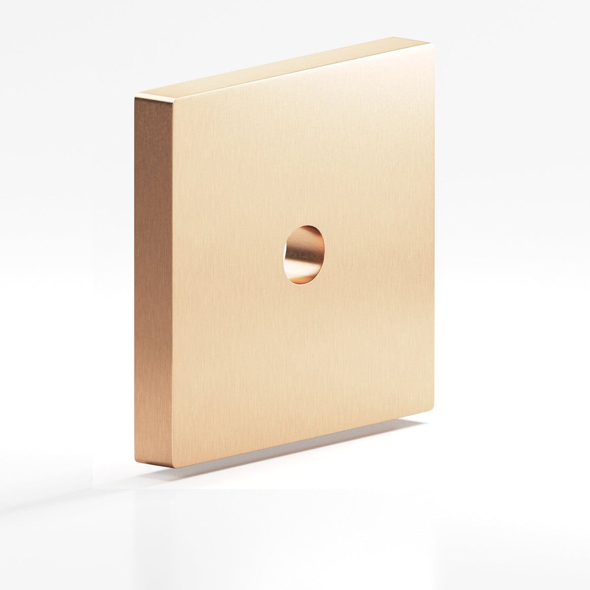 Colonial Bronze 9953 Square Backplate, 1-3/4 in, for 8-32 Screw - Satin Bronze