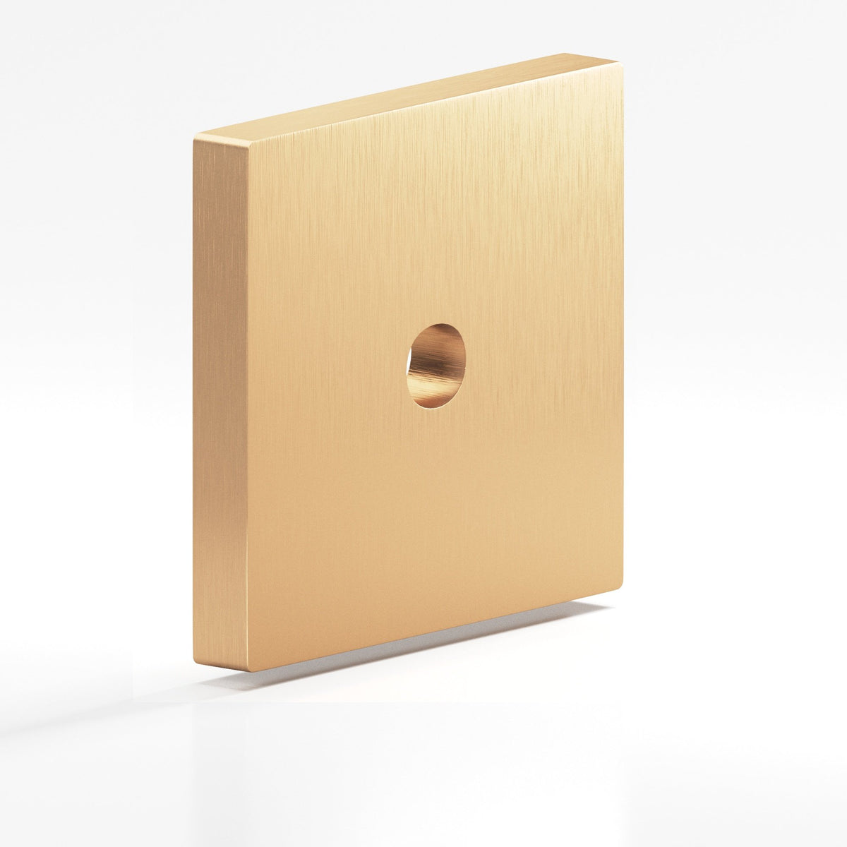 Colonial Bronze 9952 Square Backplate, 1-1/2 in, for 8-32 Screw - Matte Satin Bronze
