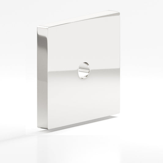 Colonial Bronze 9950 Square Backplate, 1 in, for 8-32 Screw