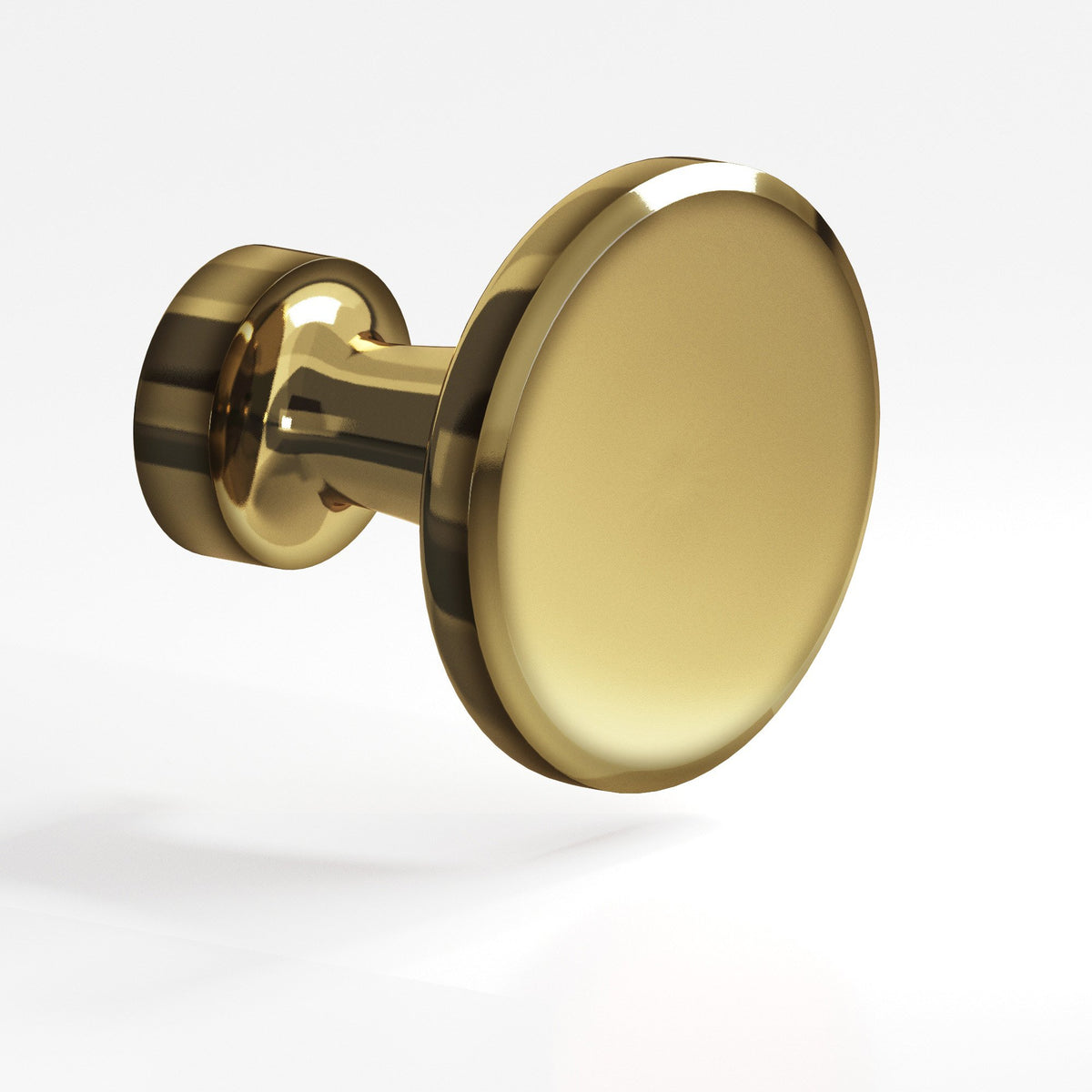 Colonial Bronze 152 Beveled Disc Knob, 1-1/4 in Diameter - Antique Bronze