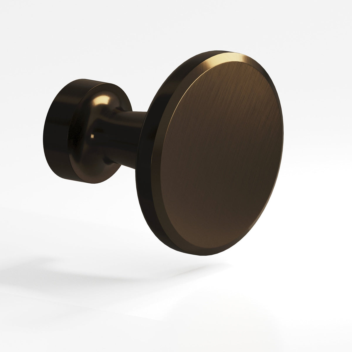 Colonial Bronze 151 Beveled Disc Knob, 1-1/16 in Diameter - Oil Rubbed Bronze