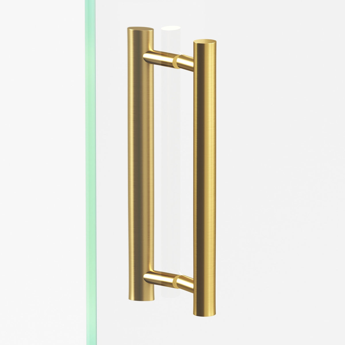 Colonial Bronze 243 Round Pull with Straight Posts - Back-to-Back Shower Door Pull Kit
