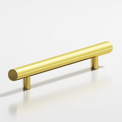 Colonial Bronze 243 Round Pull with Straight Posts - French Gold