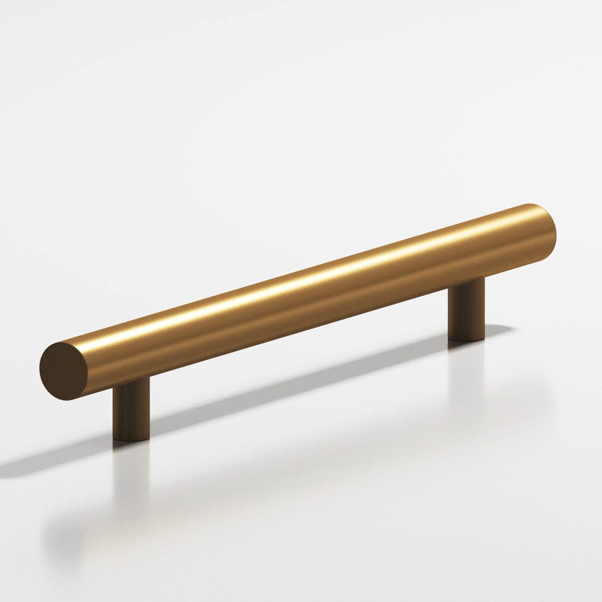 Colonial Bronze 242 Round Pull with Straight Posts - Matte Light Statuary Bronze