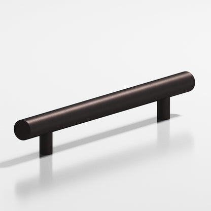 Colonial Bronze 246 Round Pull with Straight Posts - Matte Dark Statuary Bronze