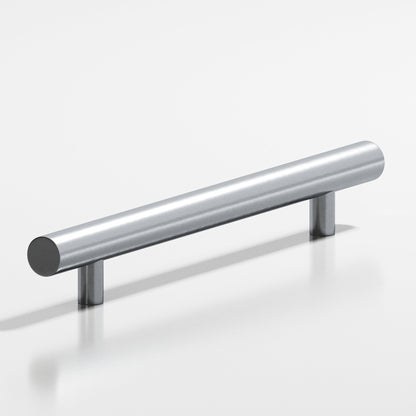 Colonial Bronze 242 Round Pull with Straight Posts - Satin Chrome
