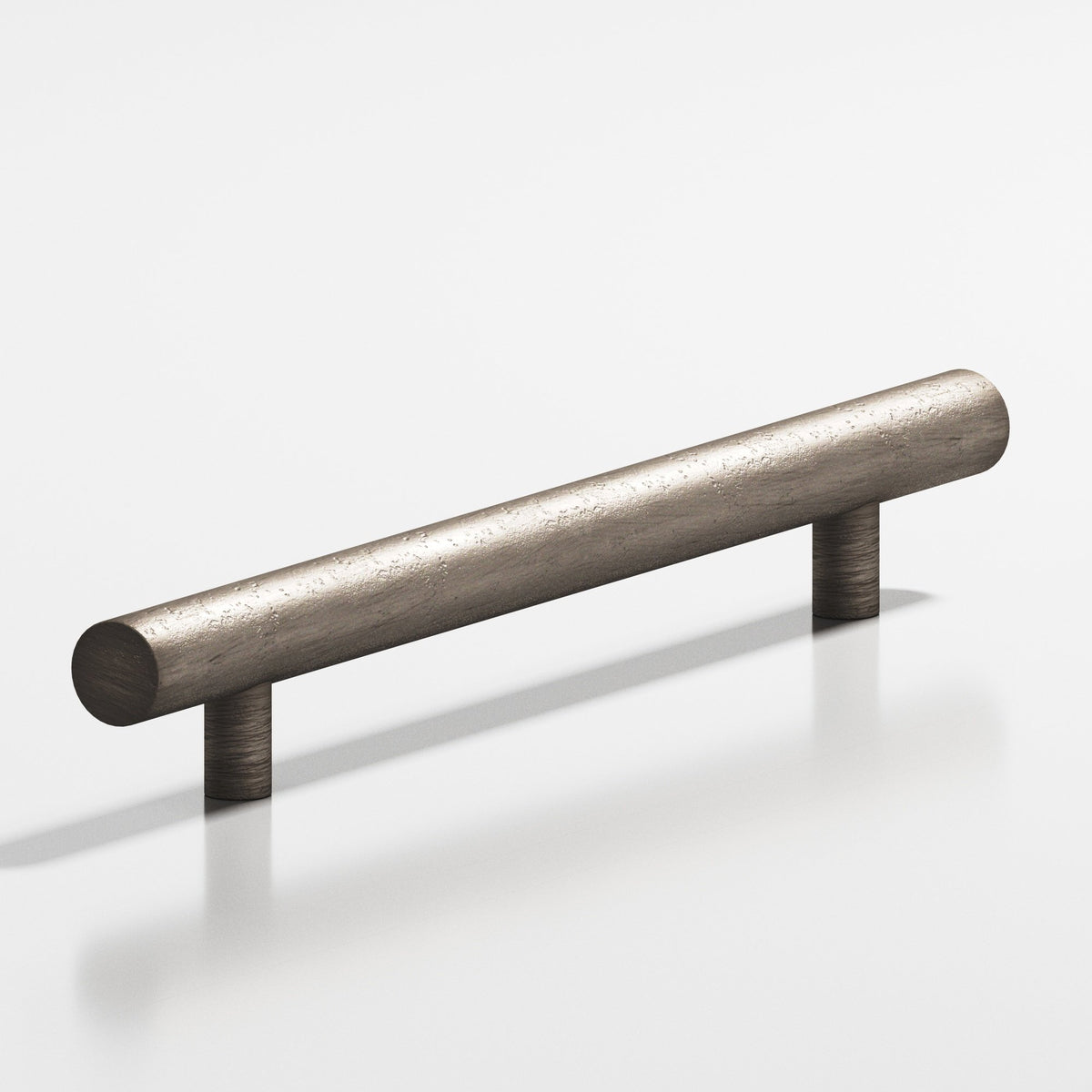 Colonial Bronze 243 Round Pull with Straight Posts - Distressed Pewter