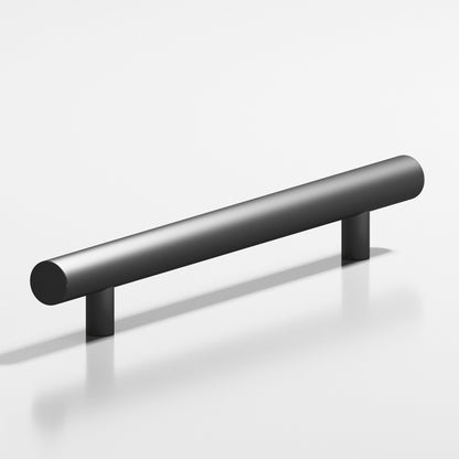 Colonial Bronze 243 Round Pull with Straight Posts - Matte Graphite