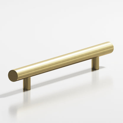 Colonial Bronze 246 Round Pull with Straight Posts - Antique Brass