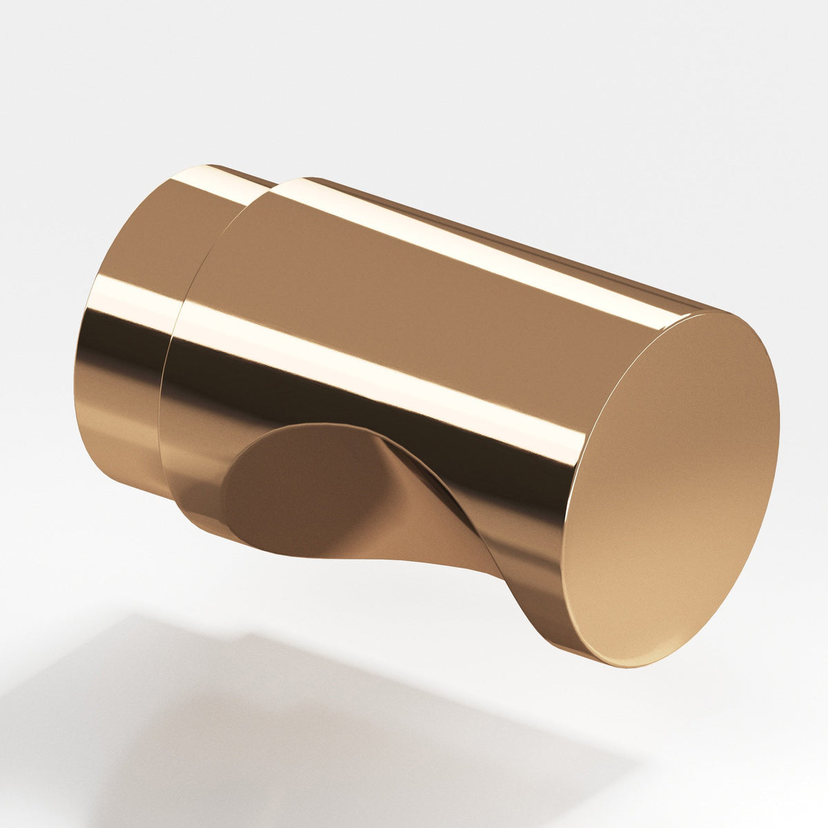 Colonial Bronze 146 Cylinder Knob, 1 in Diameter - Polished Bronze