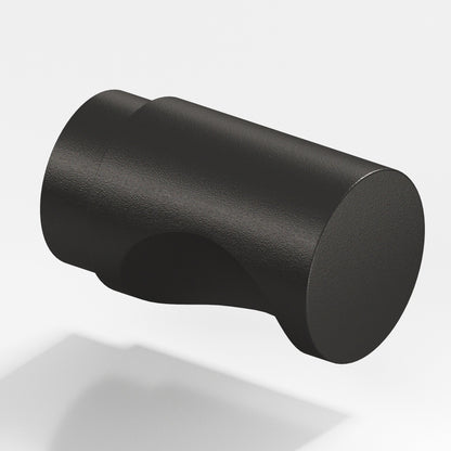 Colonial Bronze 146BB Cylinder Back-to-Back Shower Door Knob Kit, 1 in Diameter - Frost Black™