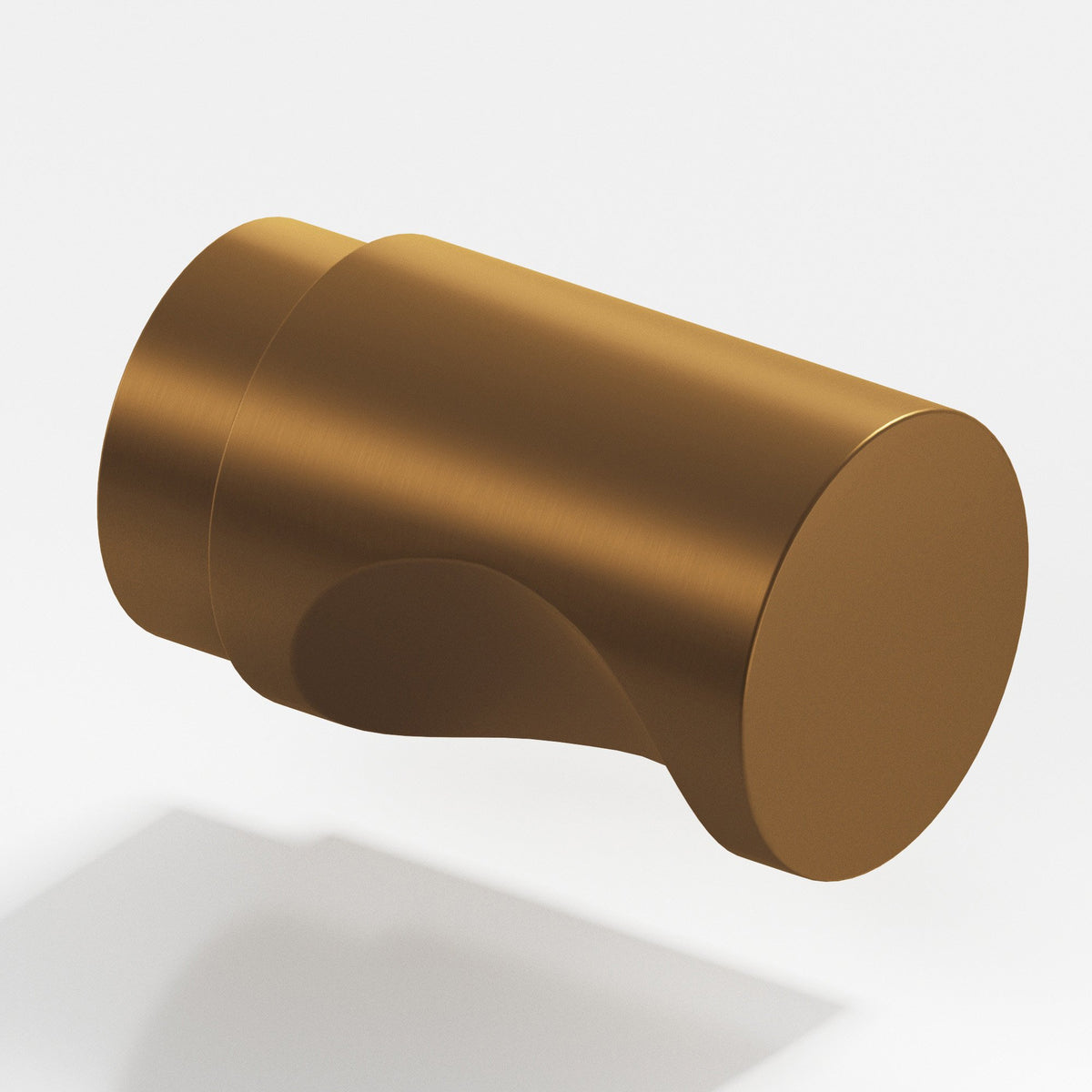 Colonial Bronze 144 Cylinder Knob, 1/2 in Diameter - Matte Light Statuary Bronze