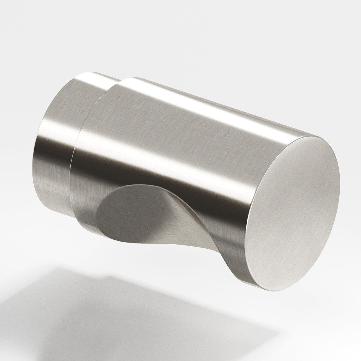 Colonial Bronze 146 Cylinder Knob, 1 in Diameter - Satin Nickel