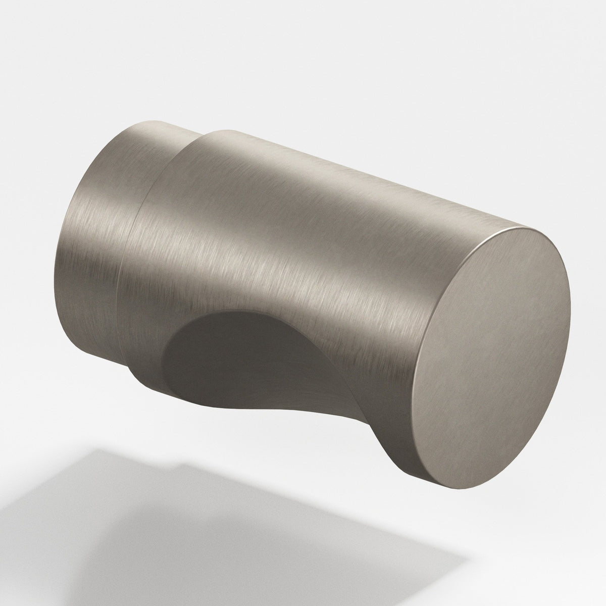 Colonial Bronze 144 Cylinder Knob, 1/2 in Diameter - Matte Pewter
