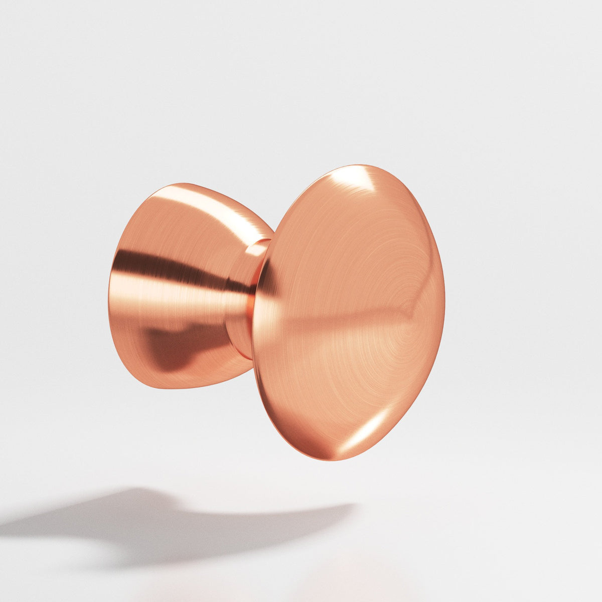 Colonial Bronze 114 Round Knob, 3/4 in Diameter x 3/4 in Projection - Satin Copper