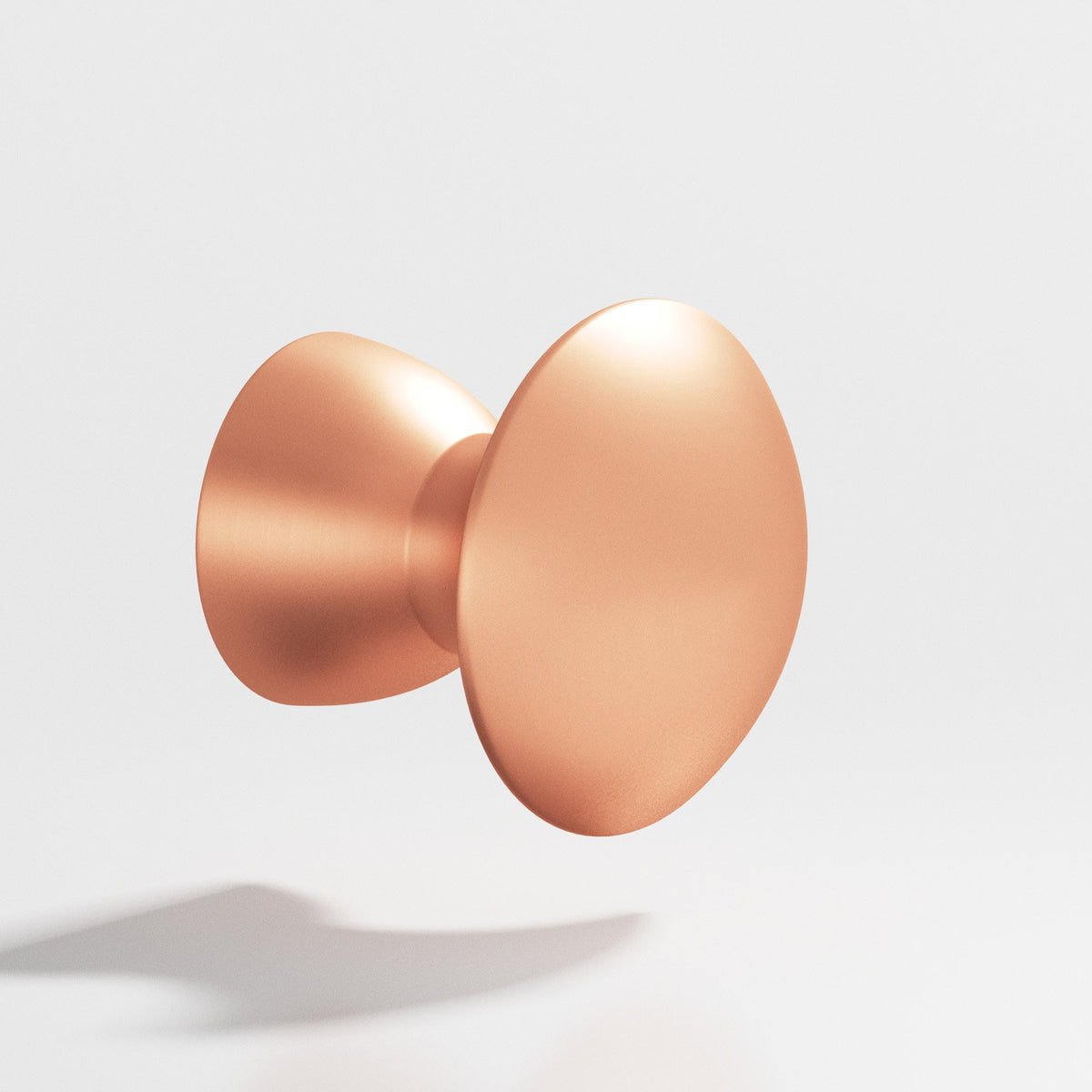 Colonial Bronze 114 Round Knob, 3/4 in Diameter x 3/4 in Projection - Matte Satin Copper