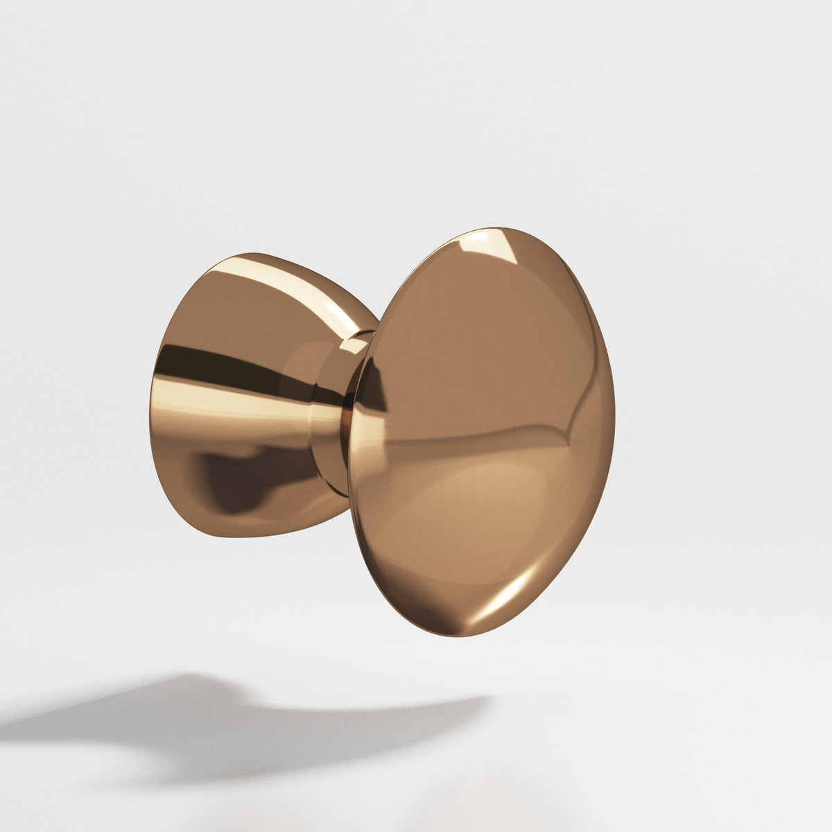 Colonial Bronze 114 Round Knob, 3/4 in Diameter x 3/4 in Projection - Polished Bronze