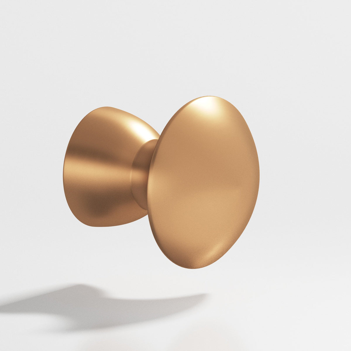 Colonial Bronze 114 Round Knob, 3/4 in Diameter x 3/4 in Projection - Matte Satin Bronze