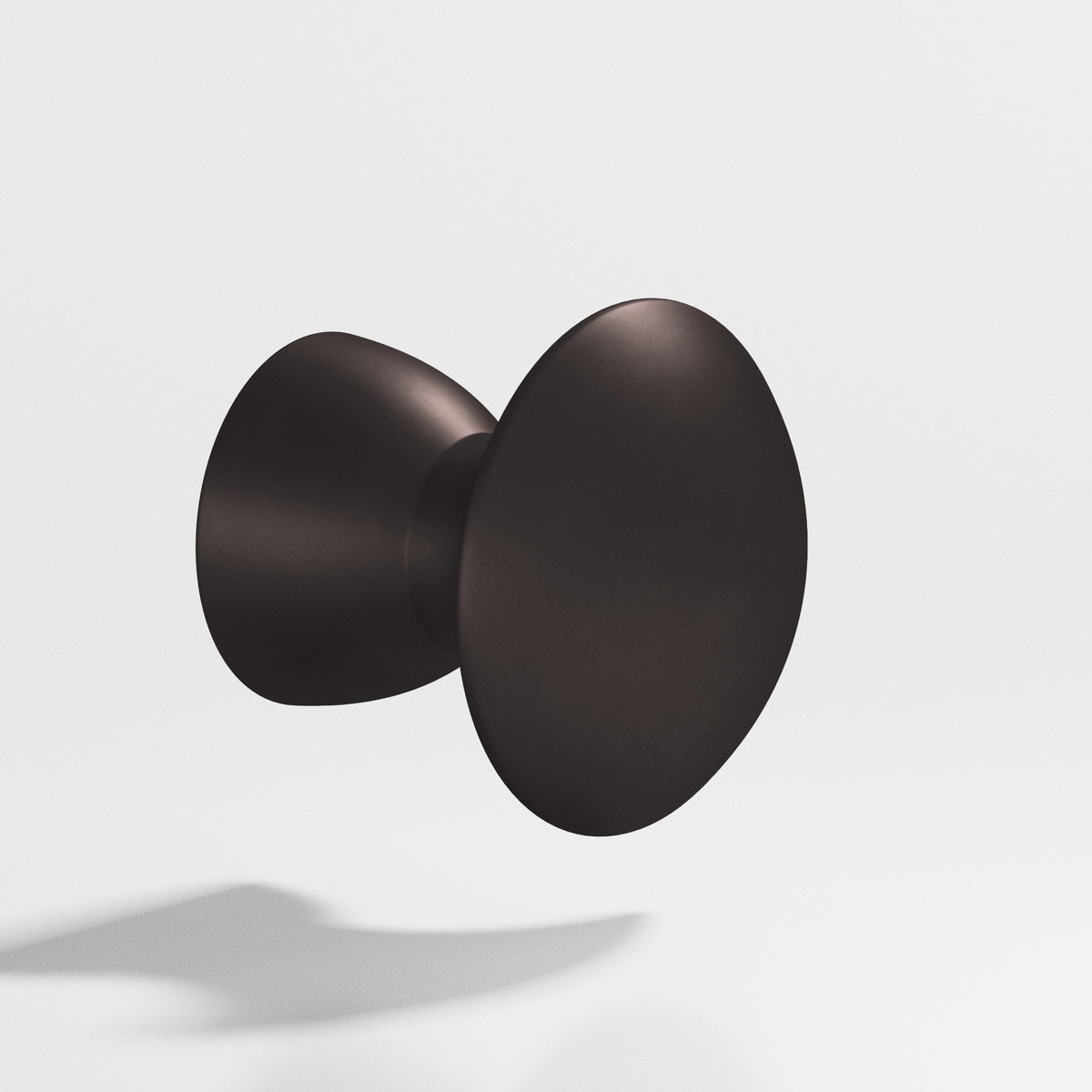 Colonial Bronze 114 Round Knob, 3/4 in Diameter x 3/4 in Projection - Matte Dark Statuary Bronze