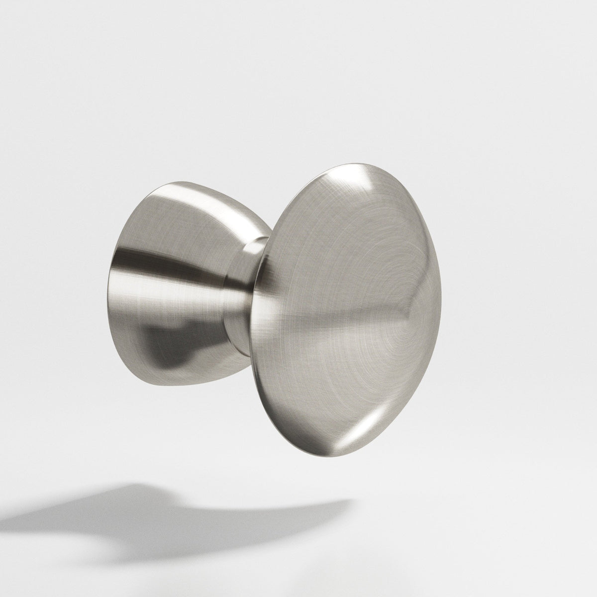 Colonial Bronze 114 Round Knob, 3/4 in Diameter x 3/4 in Projection - Satin Nickel