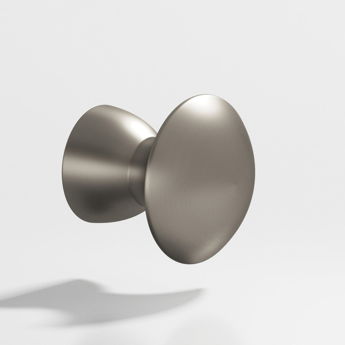 Colonial Bronze 114 Round Knob, 3/4 in Diameter x 3/4 in Projection - Matte Pewter