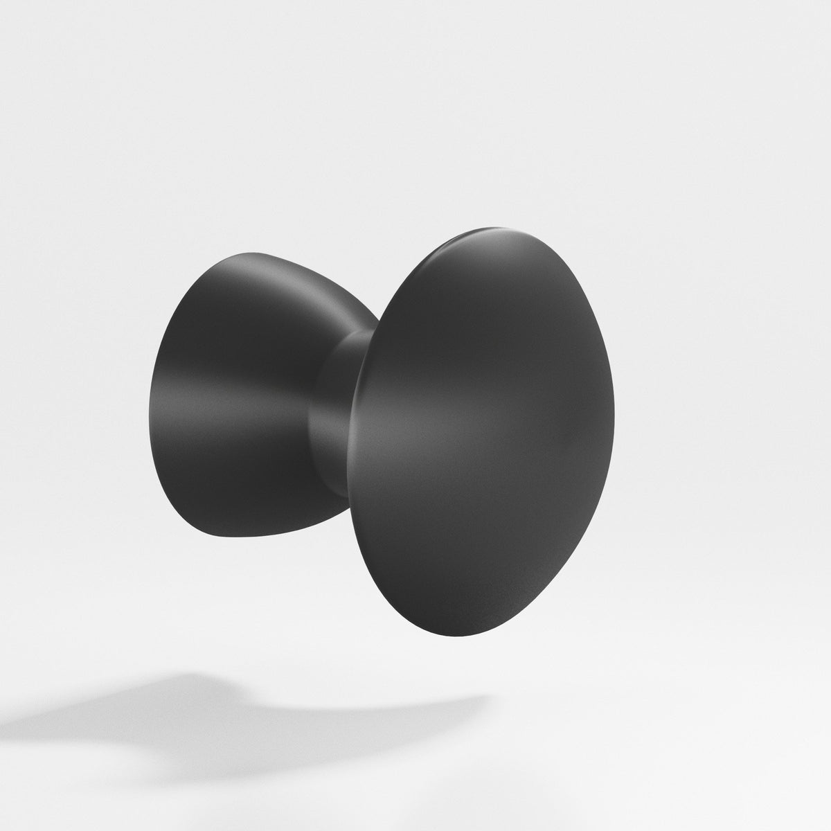 Colonial Bronze 114 Round Knob, 3/4 in Diameter x 3/4 in Projection - Matte Graphite