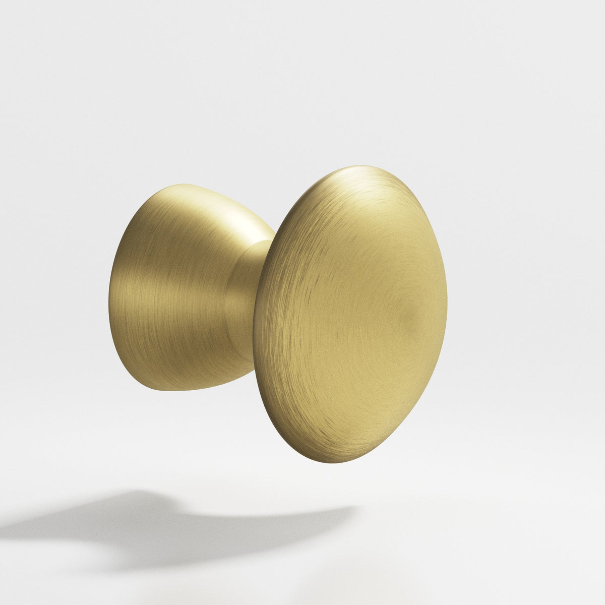 Colonial Bronze 118BB Round Back-to-Back Shower Door Knob Kit, 1-1/4 in Diameter - Matte Antique Satin Brass