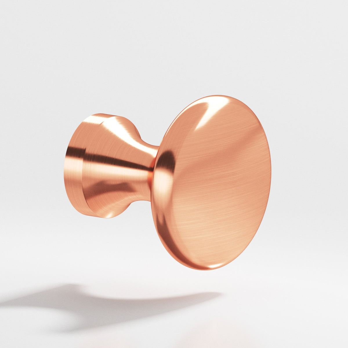 Colonial Bronze 115 Mushroom Knob, 7/8 in Diameter x 3/4 in Projection - Satin Copper