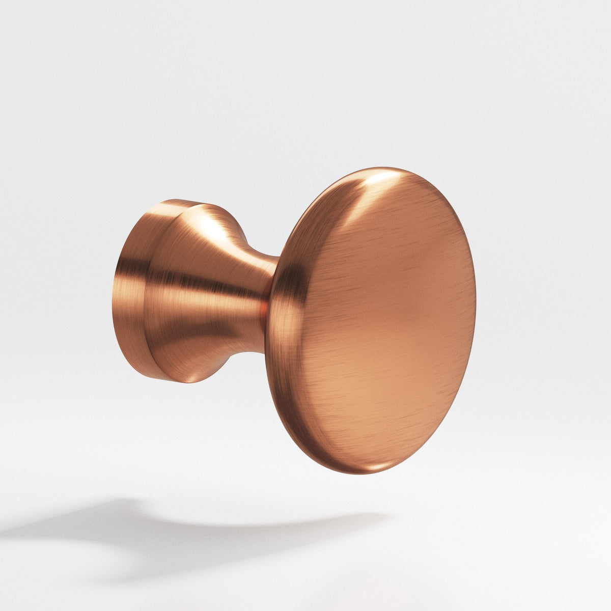 Colonial Bronze 116 Mushroom Knob, 1-1/8 in Diameter x 1-1/16 in Projection - Antique Copper