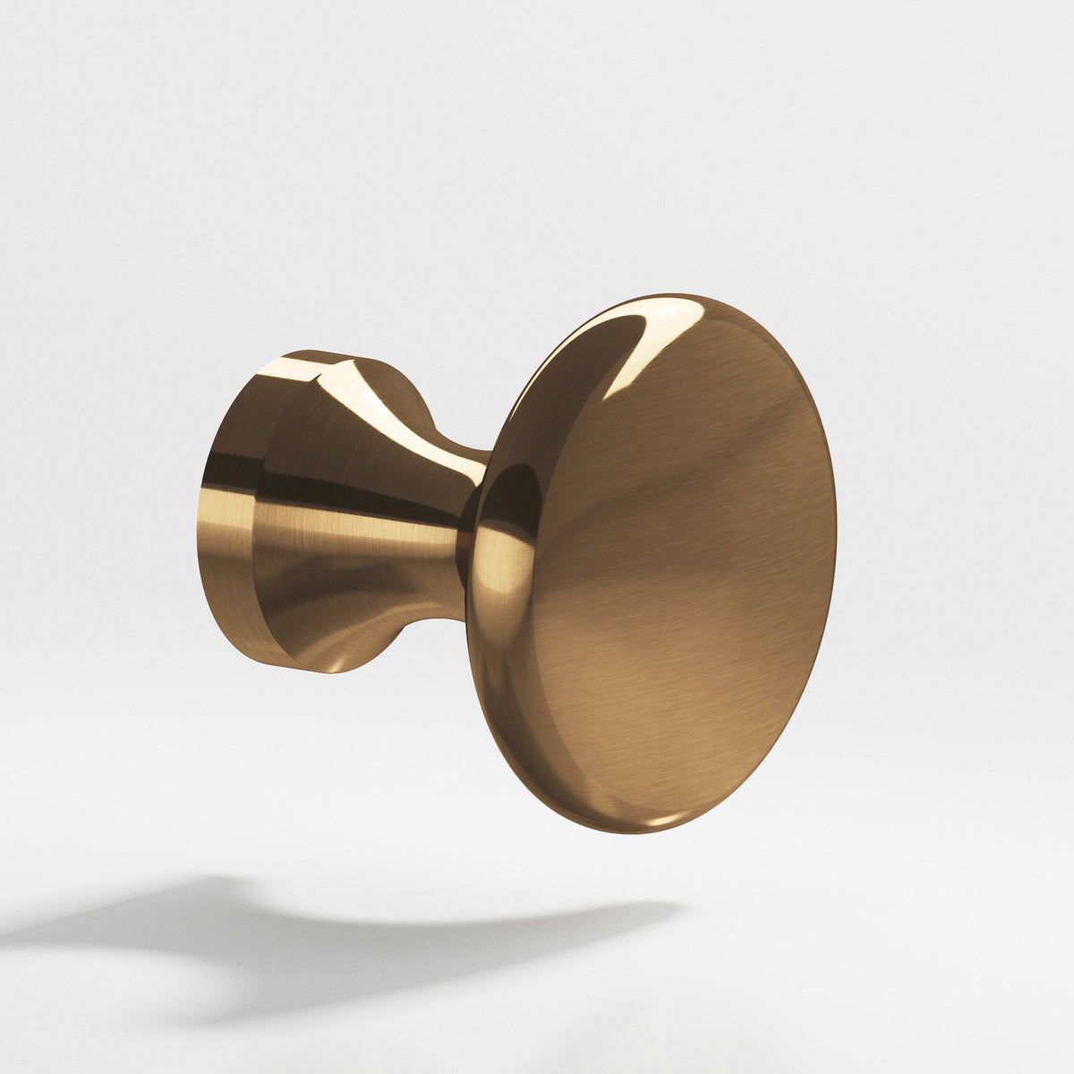 Colonial Bronze 115 Mushroom Knob, 7/8 in Diameter x 3/4 in Projection - Light Statuary Bronze