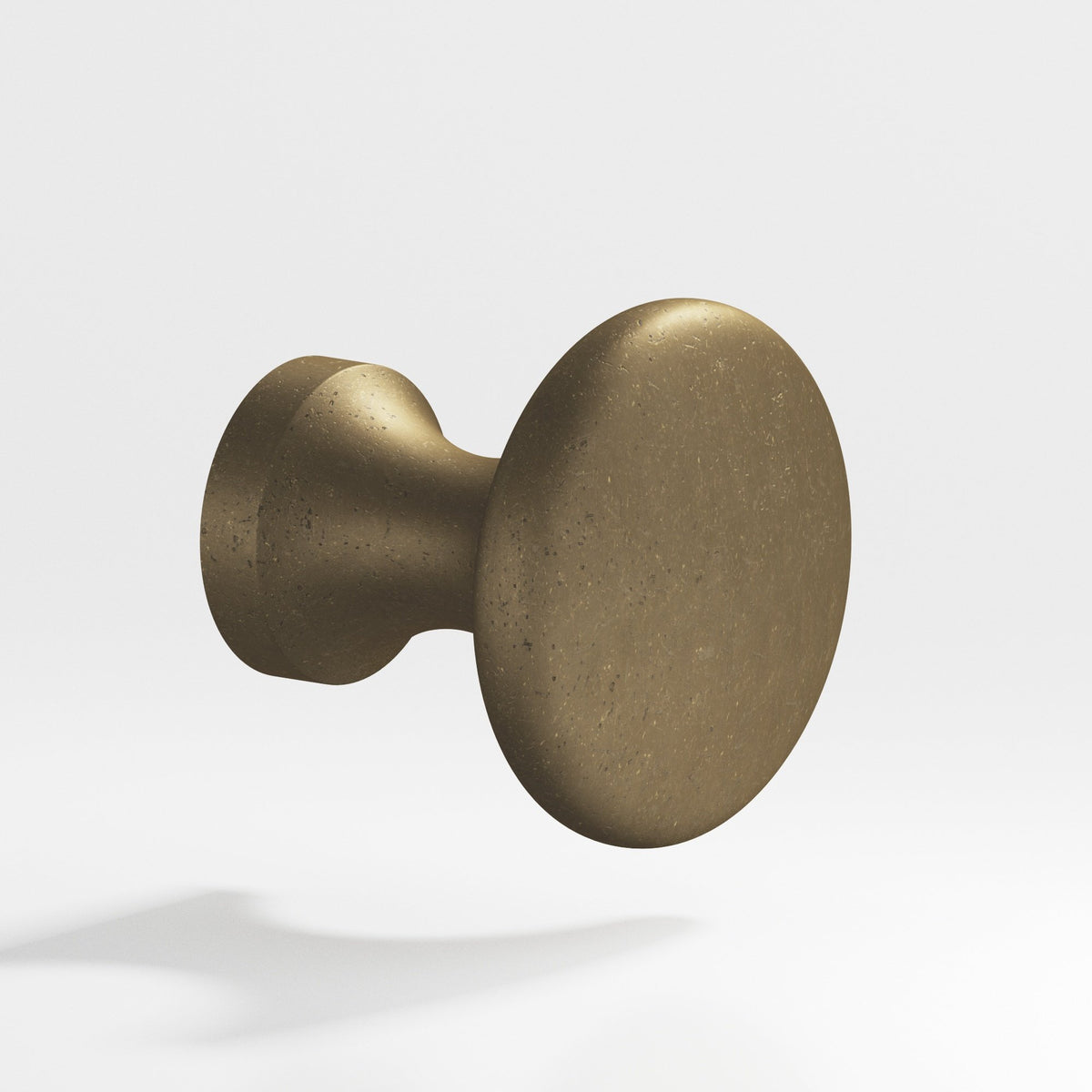 Colonial Bronze 115 Mushroom Knob, 7/8 in Diameter x 3/4 in Projection - Distressed Oil Rubbed Bronze