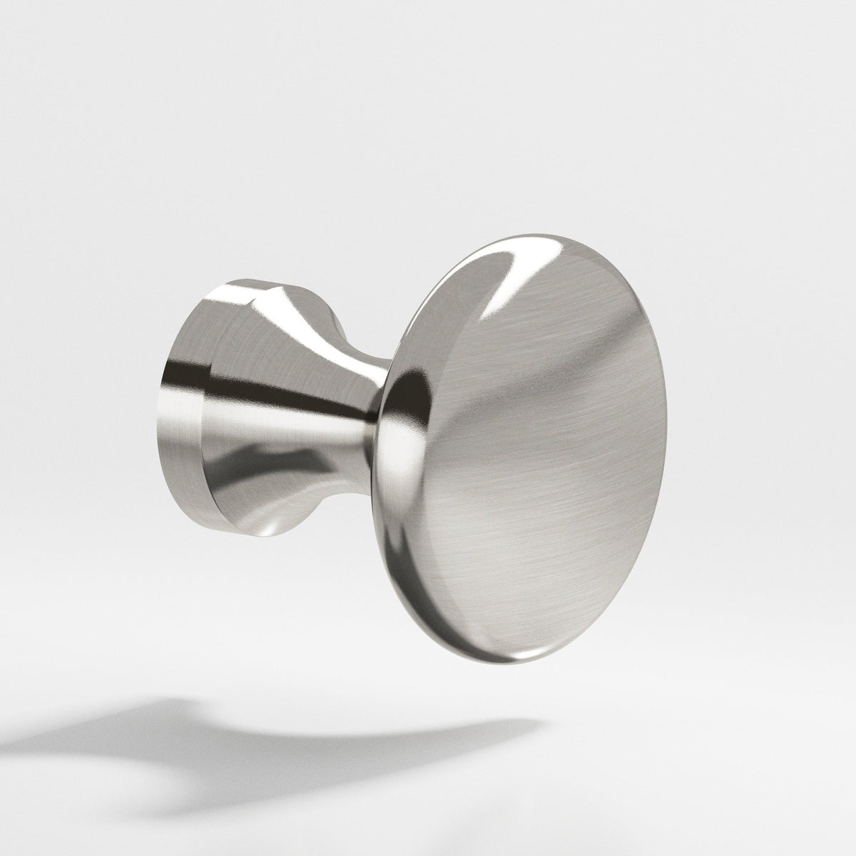 Colonial Bronze 115 Mushroom Knob, 7/8 in Diameter x 3/4 in Projection - Nickel Stainless