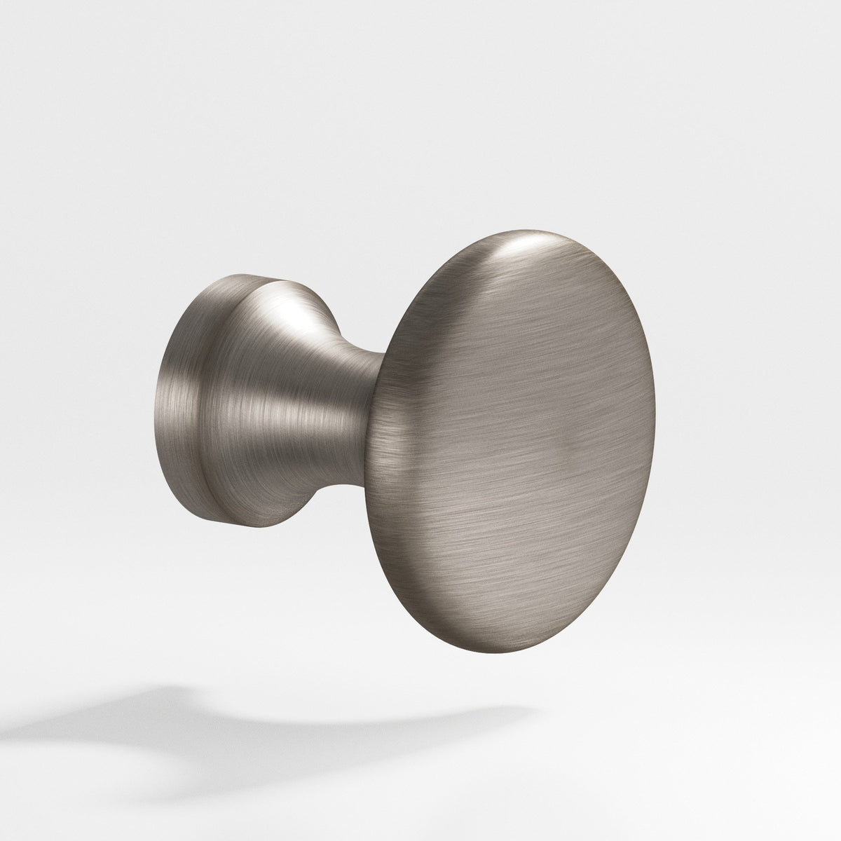 Colonial Bronze 115 Mushroom Knob, 7/8 in Diameter x 3/4 in Projection - Pewter