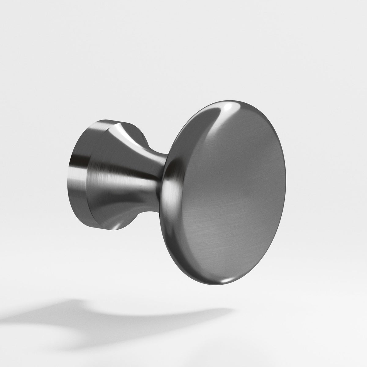 Colonial Bronze 115 Mushroom Knob, 7/8 in Diameter x 3/4 in Projection - Graphite
